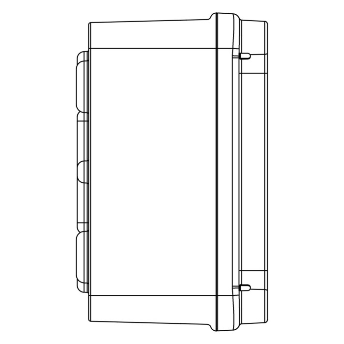 EL111 Клемна коробка 113x113x68, IP65-IP67, IDE