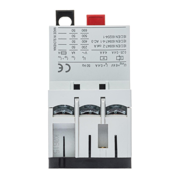 Автомат захисту двигуна 0,4A серії MS25