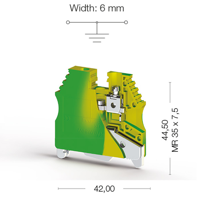 Клема Klemsan AVK Заземлення 4 мм - 0.0.0.3.34450