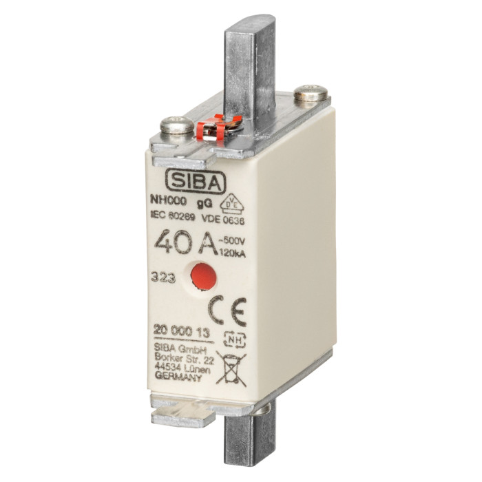 Ножовий запобіжник PRONUTEC gG NH000 4A - S20 000 13.4