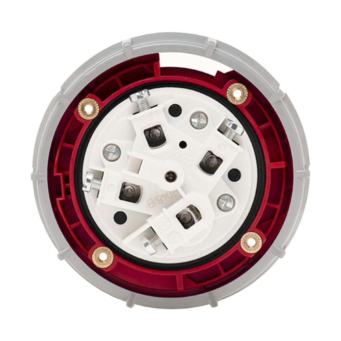 Вилка кабельна IDE MUNDIAL 3P+E 63A 380–415V IP66-67