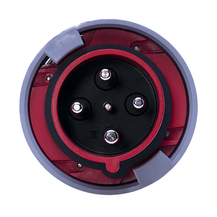 Вилка кабельна IDE MUNDIAL 3P+E 63 А 380–415 В IP66-67 - 03652