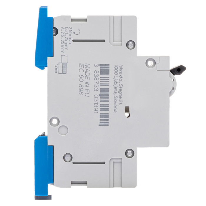 Модульний автоматичний вимикач ISKRA RI61 1P B2A 10кА - 786100033000