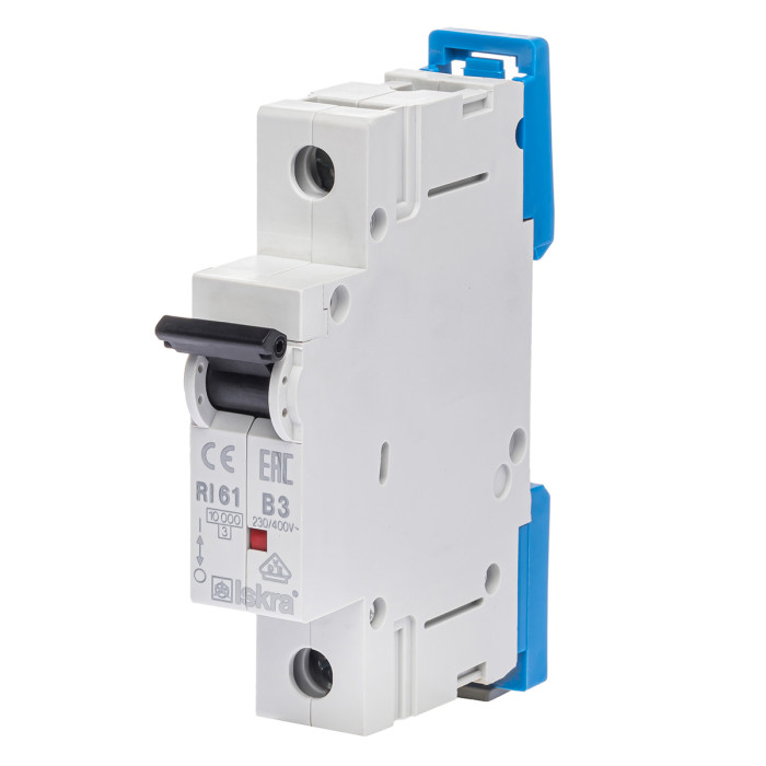 Модульний автоматичний вимикач ISKRA RI61 1P B2A 10кА - 786100033000