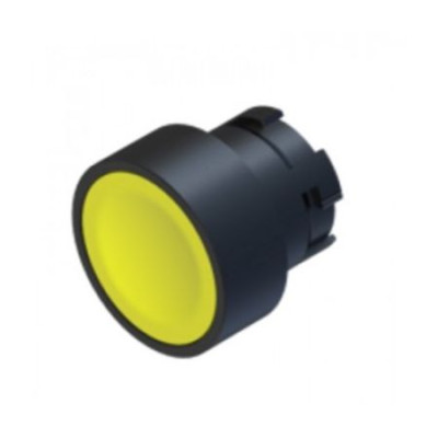 ECX 3103 Кнопка жовта пласт. корпус 30мм
