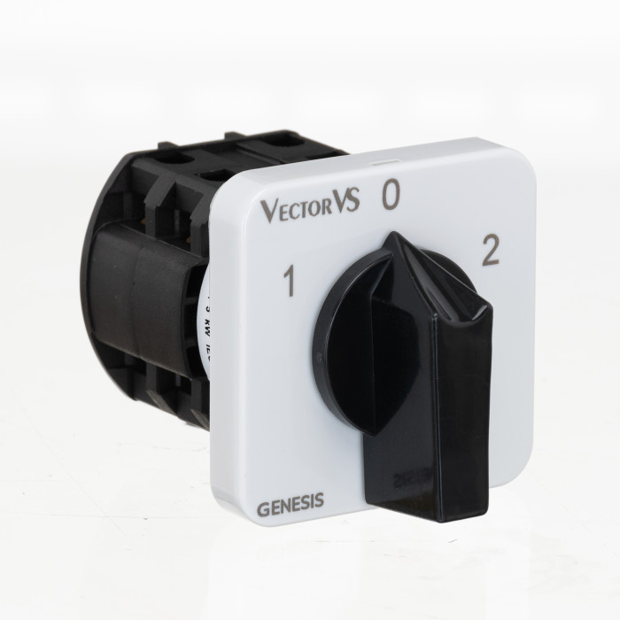 Кулачковий перемикач GC 16A 2P схема 52 (1-0-2)