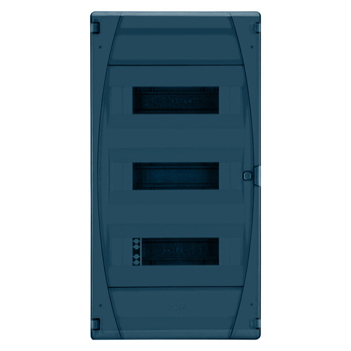 Корпус розподільчий IDE GOLD, 3x12 (36) модулі, навісного виконання, прозорі двері, IP40 - GPS36PT/RR