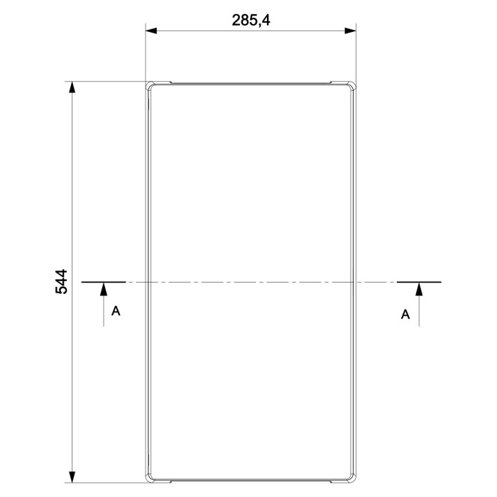 Корпус розподільчий IDE GOLD, 3x12 (36) модулі, навісного виконання, прозорі двері, IP40 - GPS36PT/RR