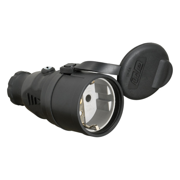 Розетка кабельна IDE SCHUKO 2P+E 16 А 220–250 В IP44 - 00125