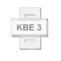 0.0.0.5.08080 Маркувальна пластина 10,7x20,3 KBE 3 (1 шт | пак 120 шт)