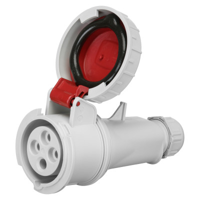 Розетка кабельна IDE MUNDIAL 3P+E 16A 380–415V IP66-67