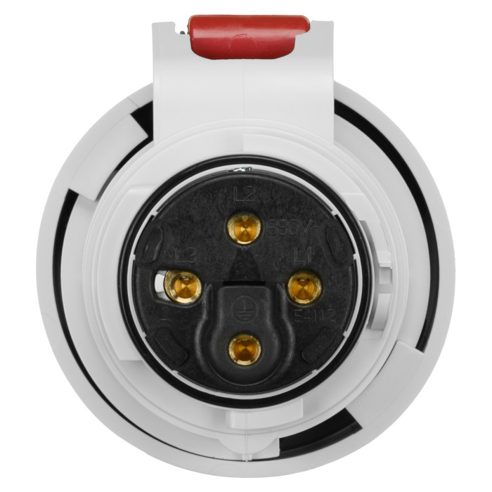 Розетка кабельна IDE MUNDIAL 3P+E 16A 380–415V IP66-67