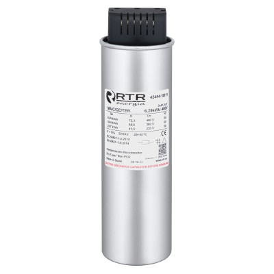Конденсатор RTR Energia MA/C/CE/TER 2.5 кВАр 440V