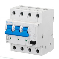 Пристрій захисного відключення (ПЗВ) GENESIS 4P 63A 30mA тип A (10kA)