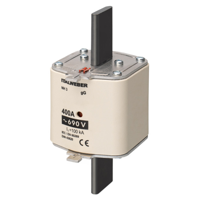 Ножовий запобіжник Italweber gG NH3 400A - 1630400