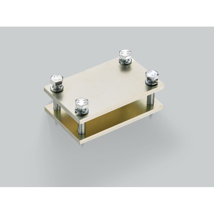 01222 Шинний затискач 80 x 40