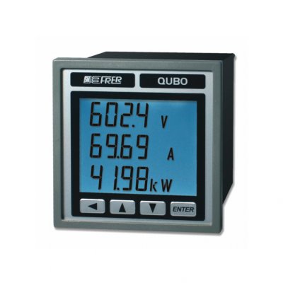 Аналізатор мережі FRER QUBO DC, RS485, 220V живл. 80-260 Vac/dc, пульс