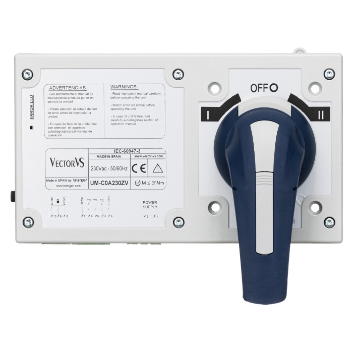 Мотор-привід Vector VS 125-400A - UM-C0A230ZVPJ9