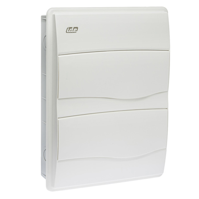 BM24PO/RR Корпус розподільчий внутр. біле вікно ORO,2x12 модуля 373x283x97, IP40, з шинами N і PE