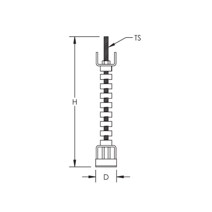 553370 Фіксатори-проставки RFS 40-63