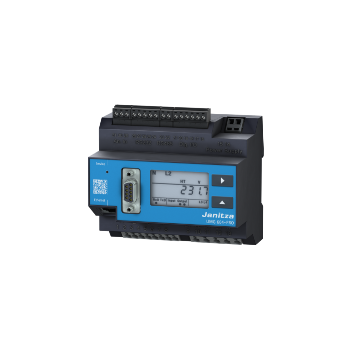 Аналізатор мережі модульний Janitza UMG 1-5 A RS485 100-600 В - 52.16.202