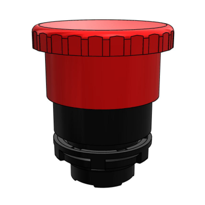 Грибоподібна кнопка без засувки – ø 40 мм – ЧЕРВОНА – IP65 COMEPI - ECX 4135