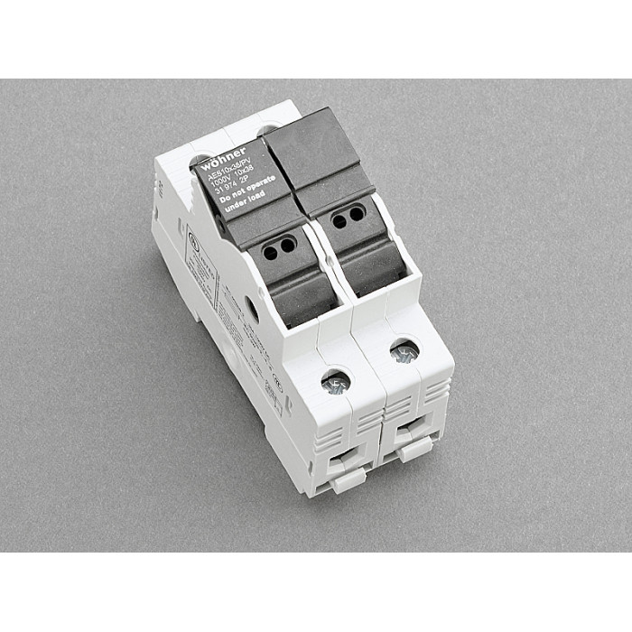 31974 Утримувач запобіжників Ambus для геліоенергетики 10х38 2р