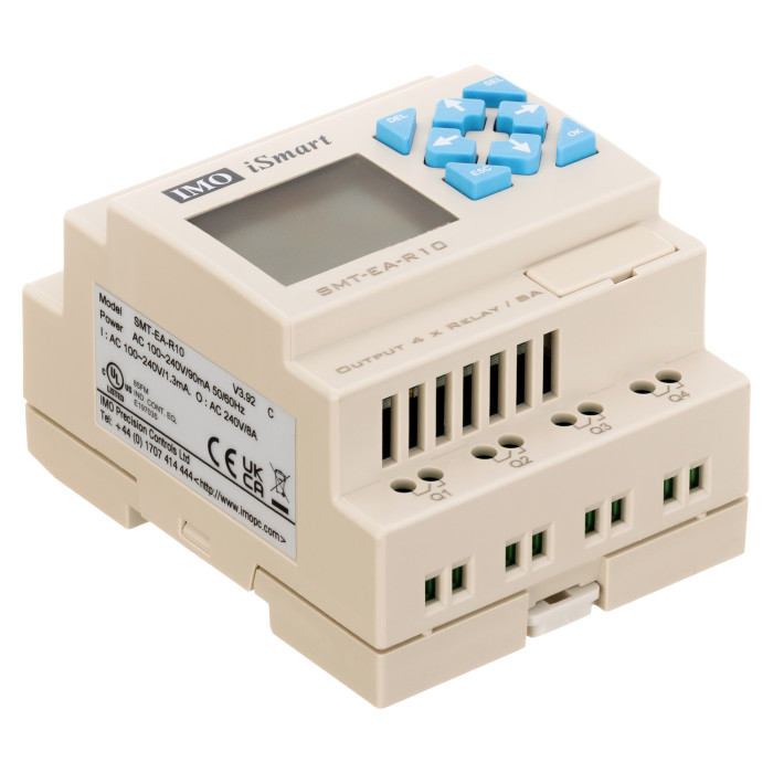 SMT-EA-R10-V3 Інтелектуальне реле iSmart V3, 6 входів/4 виходи, 100-240VAC, з дисплеем