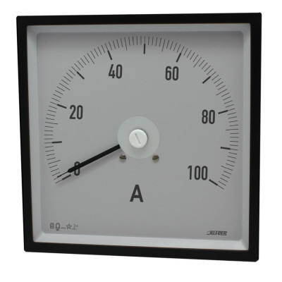 A14EAX100X05 Амперметр 240°, вхід 5А шкала 100А