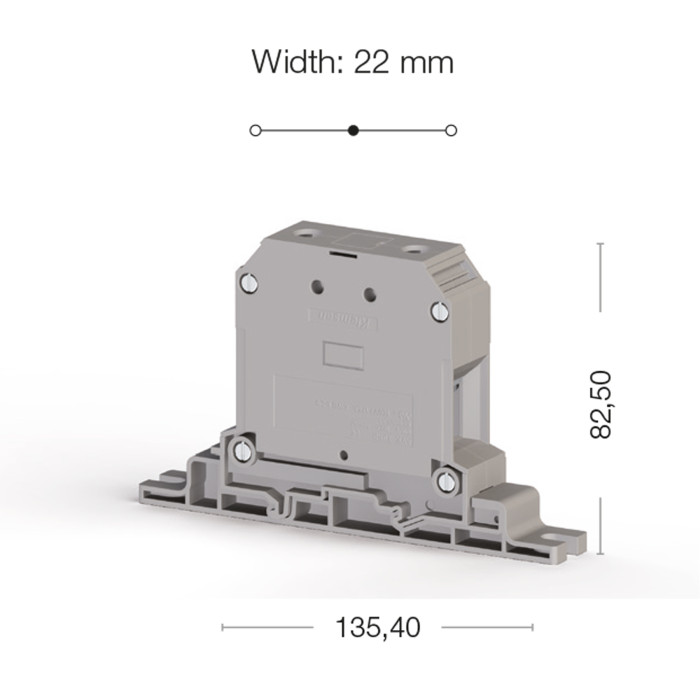 Клема Klemsan AVK Прохідна 70 мм - 0.0.0.3.04450