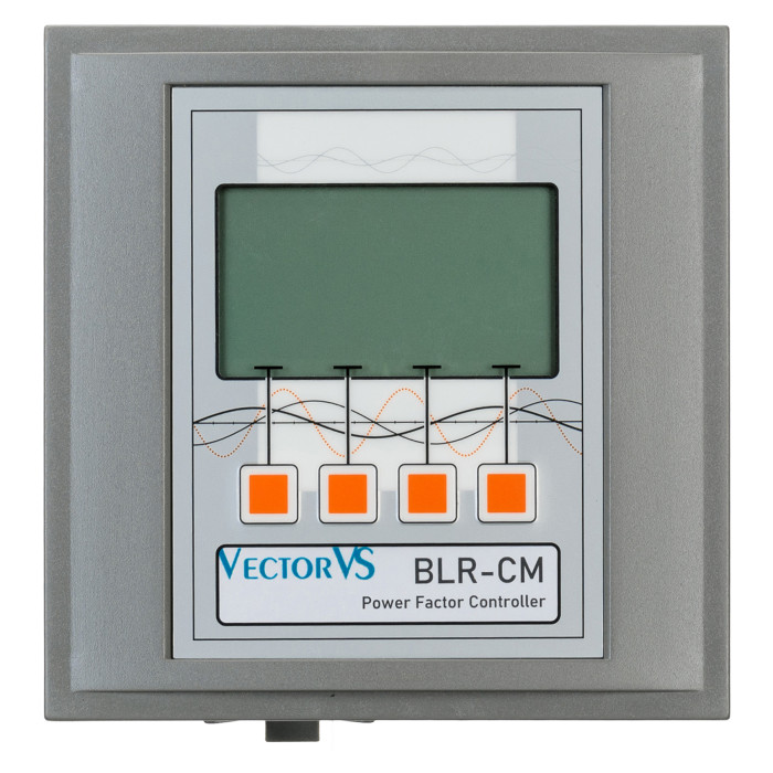 Контролер реактивної потужності Vector VS 06R 3A 6 канальний 3 фазний - BLR-CM 06R 3A