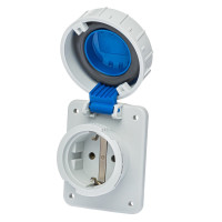 Розетка настінна IDE SCHUKO 2P+E 16 А 250 В IP67