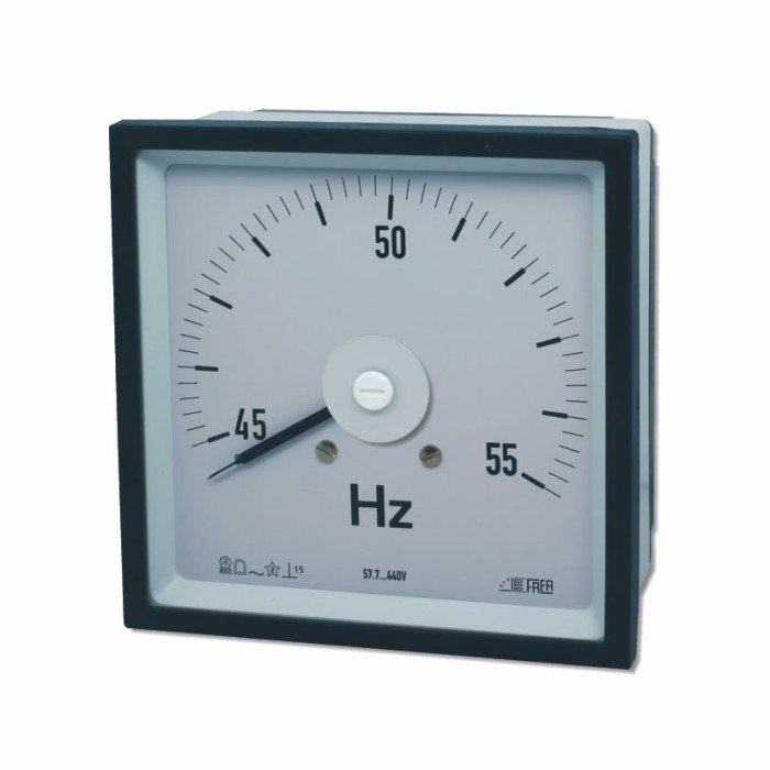 Частотомір FRER F96FP 240˚ 45-55Hz 57,7 - 440 В - A96FPX455XSQ