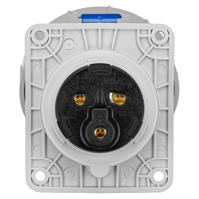 Розетка настінна IDE MUNDIAL 2P+E 32A 200–250V IP66-67