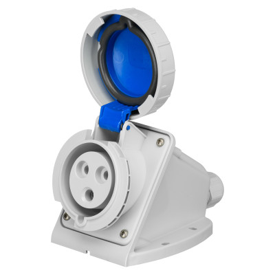 Розетка настінна IDE MUNDIAL 2P+E 32A 200–250V IP66-67