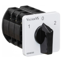 Кулачковий перемикач GC 63A 3P схема 53 (1-0-2)