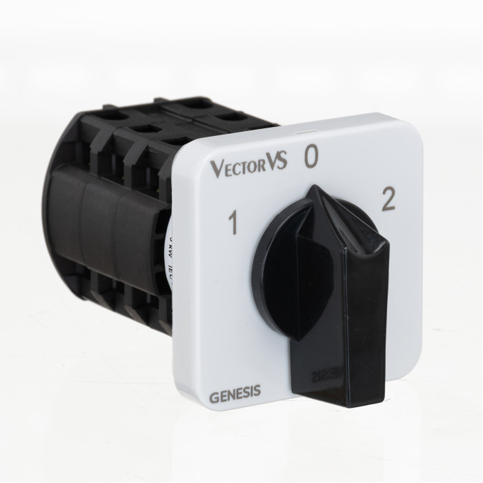 Кулачковий перемикач GC 63A 3P схема 53 (1-0-2)