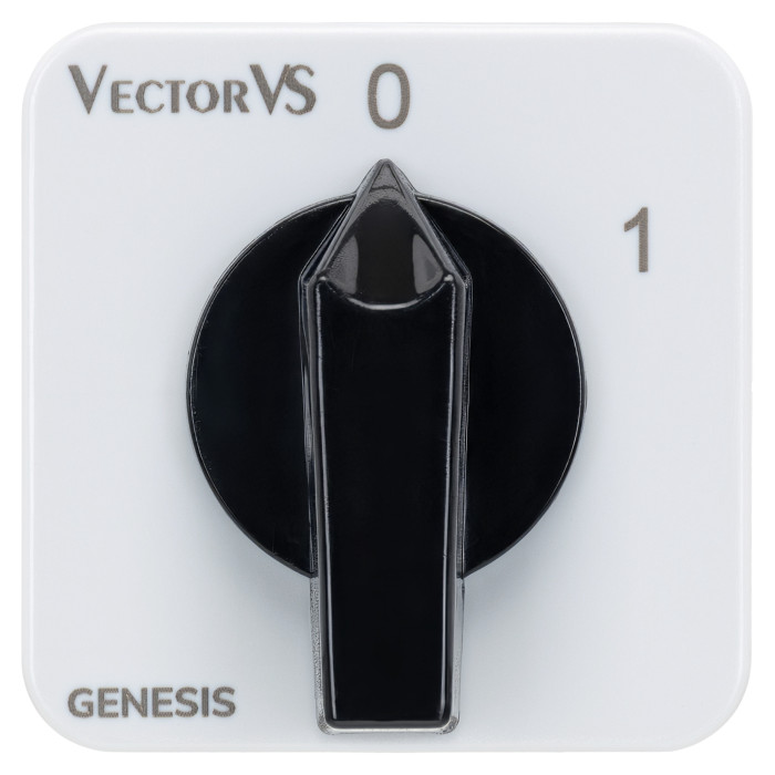 Кулачковий перемикач GC 16A 4P схема 92 (0-1)