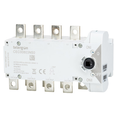 Перемикач TELERGON 3P+N 80A