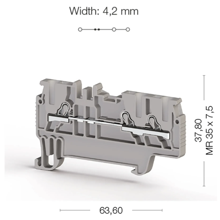 Клема Klemsan PYK Багатовивідна 1.5 мм - 0.0.0.3.07039