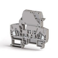 Клема Klemsan YBK S  під запобіжник 4 мм сіра