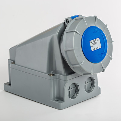 Розетка настінна IDE MUNDIAL 2P+E 63 А 200–250 В IP66-67