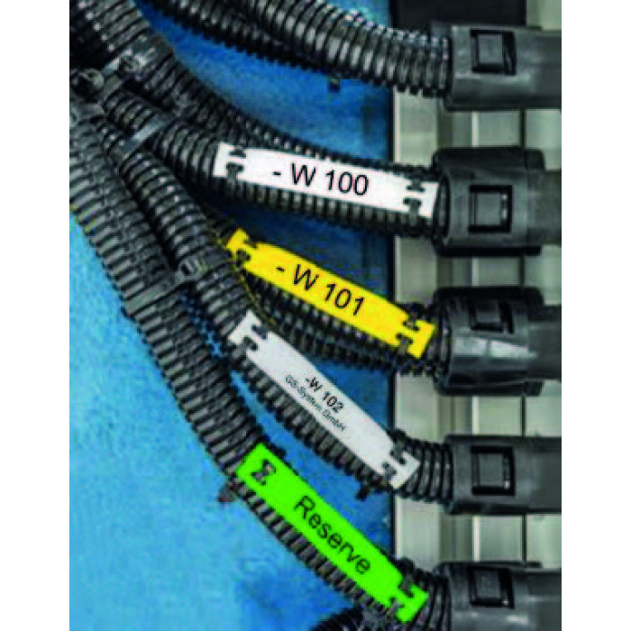 0.0.0.8.09030 Маркування на провід KCKB-W 20x25 (діам.каб. 2-10 мм)(1 компл = 20 шт | пак = 20 комп)