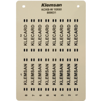 0.0.0.8.09030 Маркування на провід KCKB-W 20x25 (діам.каб. 2-10 мм)(1 компл = 20 шт | пак = 20 комп)