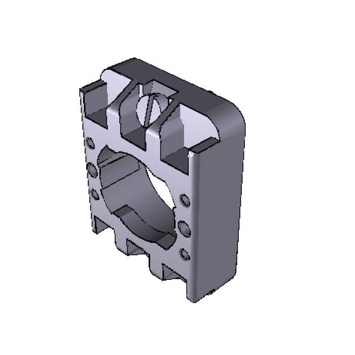 ECX 3029* Монтажна пластина пластик для серії ECX 3...