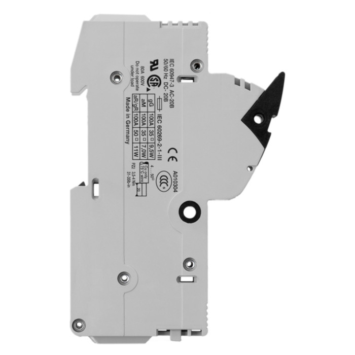 31942 Утримувач запобіжників Ambus 22х58 1р з сигналізацією 100 А