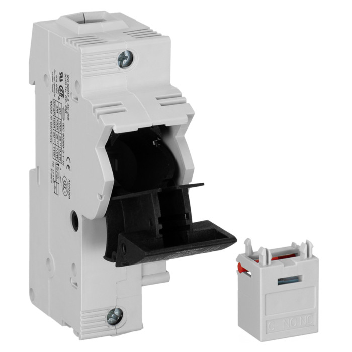 31942 Утримувач запобіжників Ambus 22х58 1р з сигналізацією 100 А