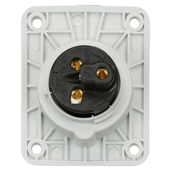 Розетка настінна IDE MUNDIAL 2P+E 16A 380–415V IP44