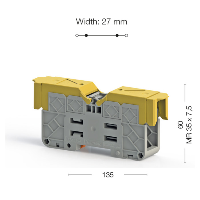 Клема Klemsan PAK Прохідна 35 мм - 0.0.0.3.13019