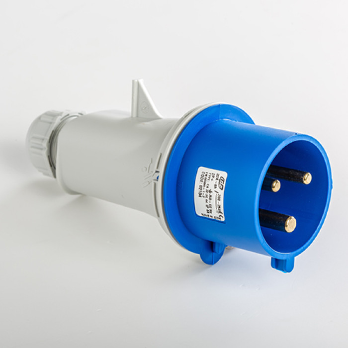 Вилка кабельна IDE MUNDIAL 2P+E 32 А 380–415 В IP44 - 03104